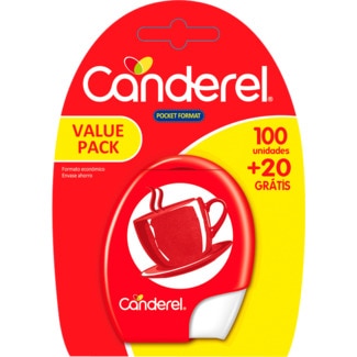 Canderel Adoçante embalagem 120 unidades