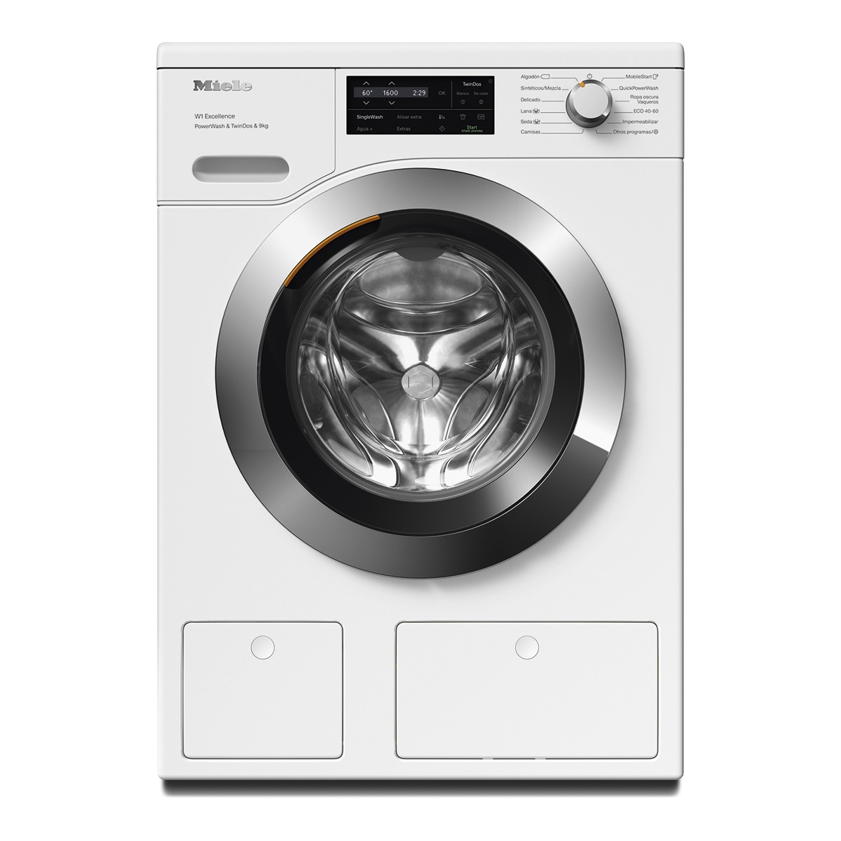 Miele – Lavadora Miele 9 kg / 1.600 rpm PWash&TDos – WEI 865 WCS LW.