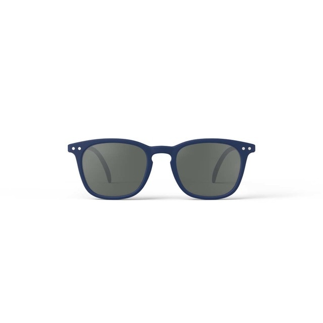 Gafas de sol para niños de 5 a 10 años Izipizi #E forma trapecio azul marino.