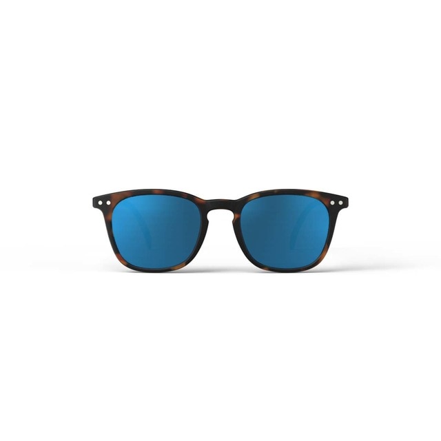 Gafas de sol espejo para niños de 5 a 10 años Izipizi #E forma trapecio carey.