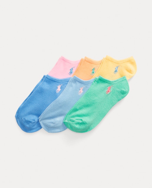 Pack de 6 calcetines de niña con logo