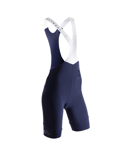 Culottes ciclismo con tirantes azul