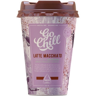 Go Chill Latte Macchiato sem Lactose copo 230 ml