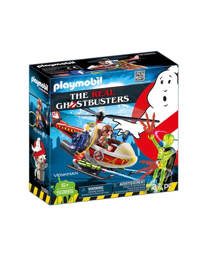 Venkman con Helicóptero Playmobil Ghostbusters