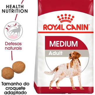 Royal Canin Ração para Cão Médio Adulto a Partir dos 12 Meses dos 11 aos 25 kg embalagem 4 kg