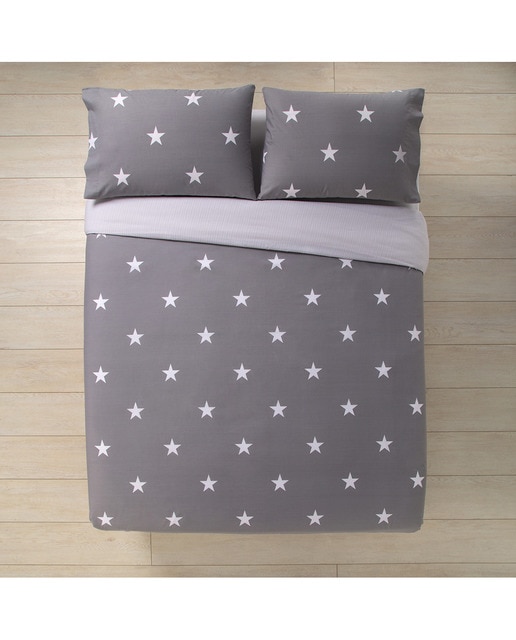 Juego de funda nórdica reversible Estrelles Basics El Corte Inglés