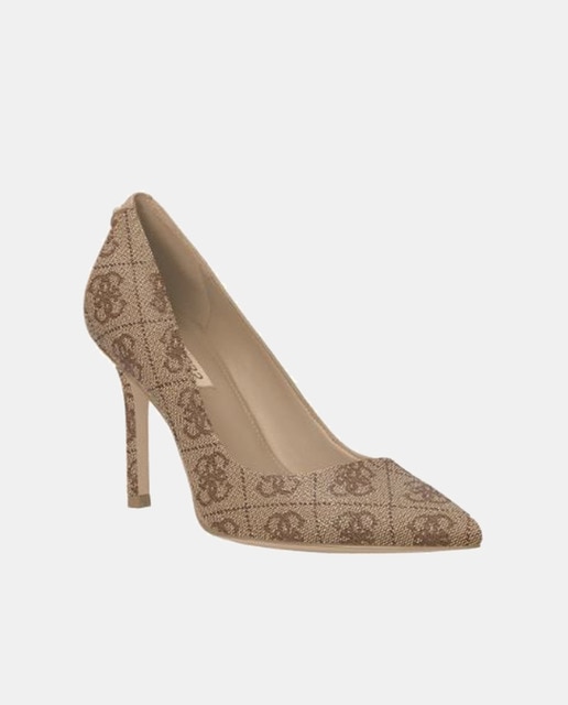 Zapatos de salón Dafne de mujer con estampado de la marca y tacón de aguja