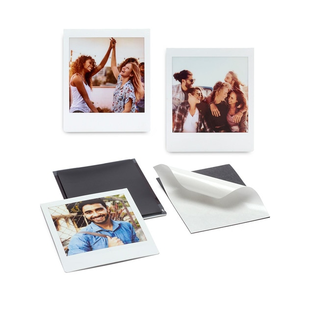 Imanes para colgar fotos instax Square.