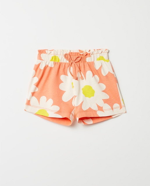 Baby girls' daisy shorts