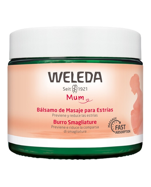 Bálsamo de masaje para estrías Weleda