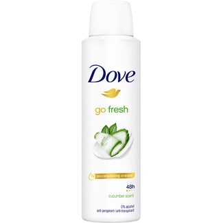 Dove Desodorizante Cucumber 48H Spray embalagem 150 ml