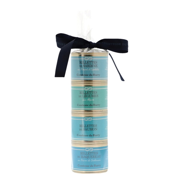 Selection of 4 Comtesse du Barry Baguette de la Mer pâtés · Gourmet