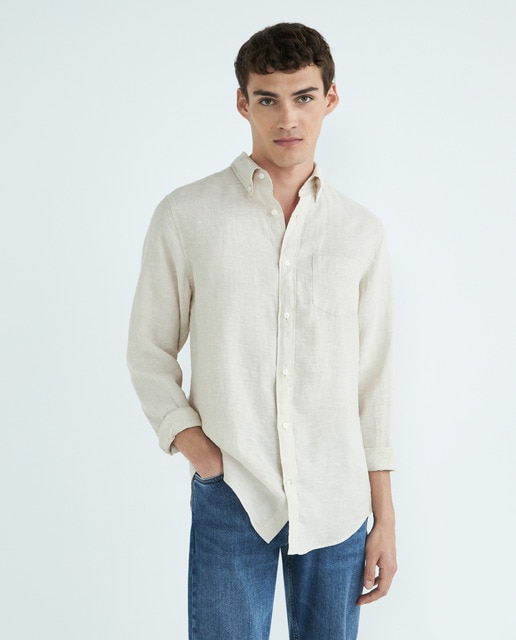 Camisa de hombre regular