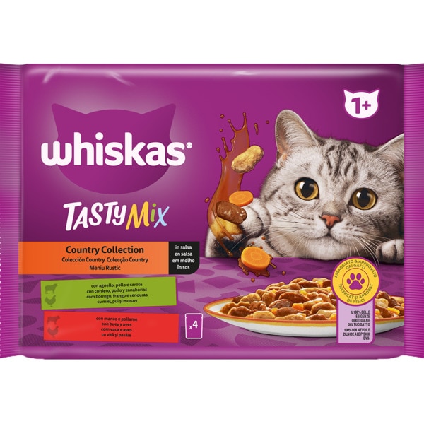 Alimento Húmido para Gato Colecção Country Pack 4 unidades embalagem 340 g
