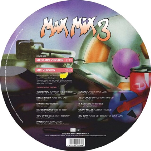 Max mix 3 (Picture Disc) (LP-Vinil) 2