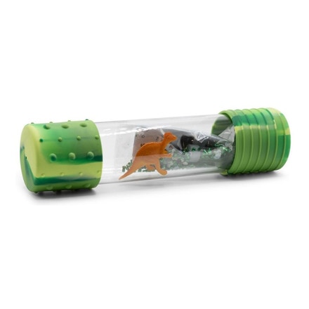 Botella de la calma DIY Dinosaurio