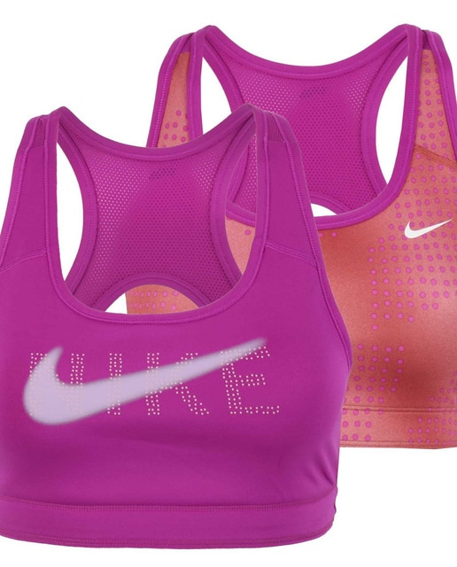 Sujetador deportivo reversible Nike Swoosh