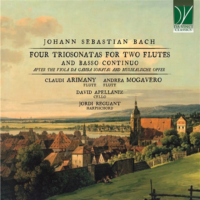 Bach : Four triosonatas for two flutes (CD).