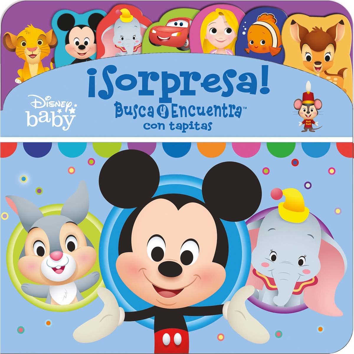 Imagem 0 de SORPRESA. BUSCA Y ENCUENTRA CON TAPITAS DISNEY BABY LAF LF