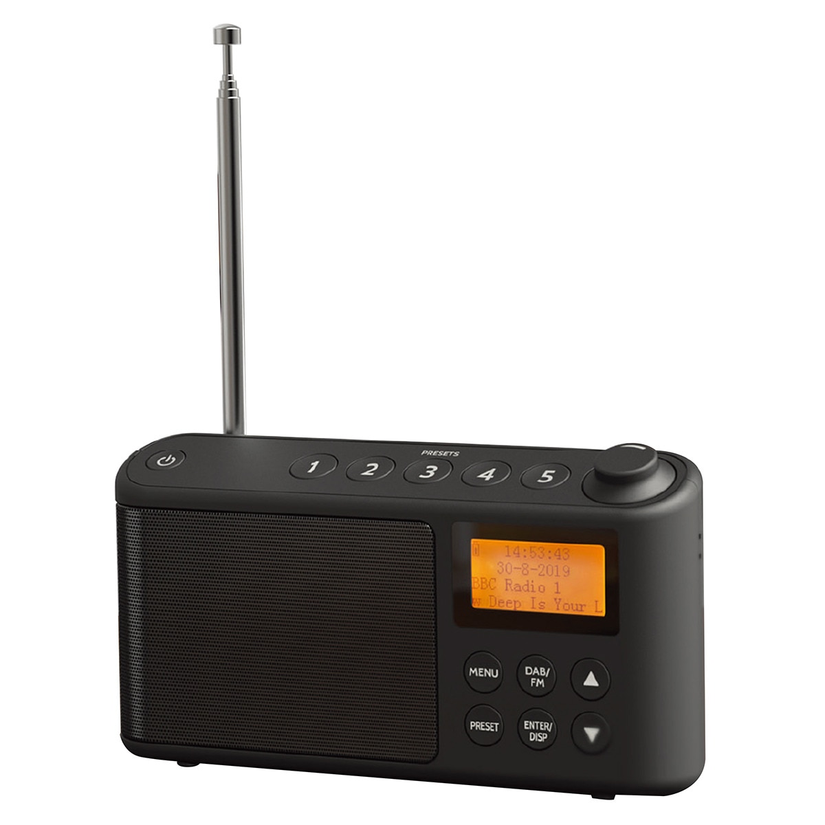 Inves - Radio portátil Inves FS-038, DAB-DAB+-FM.