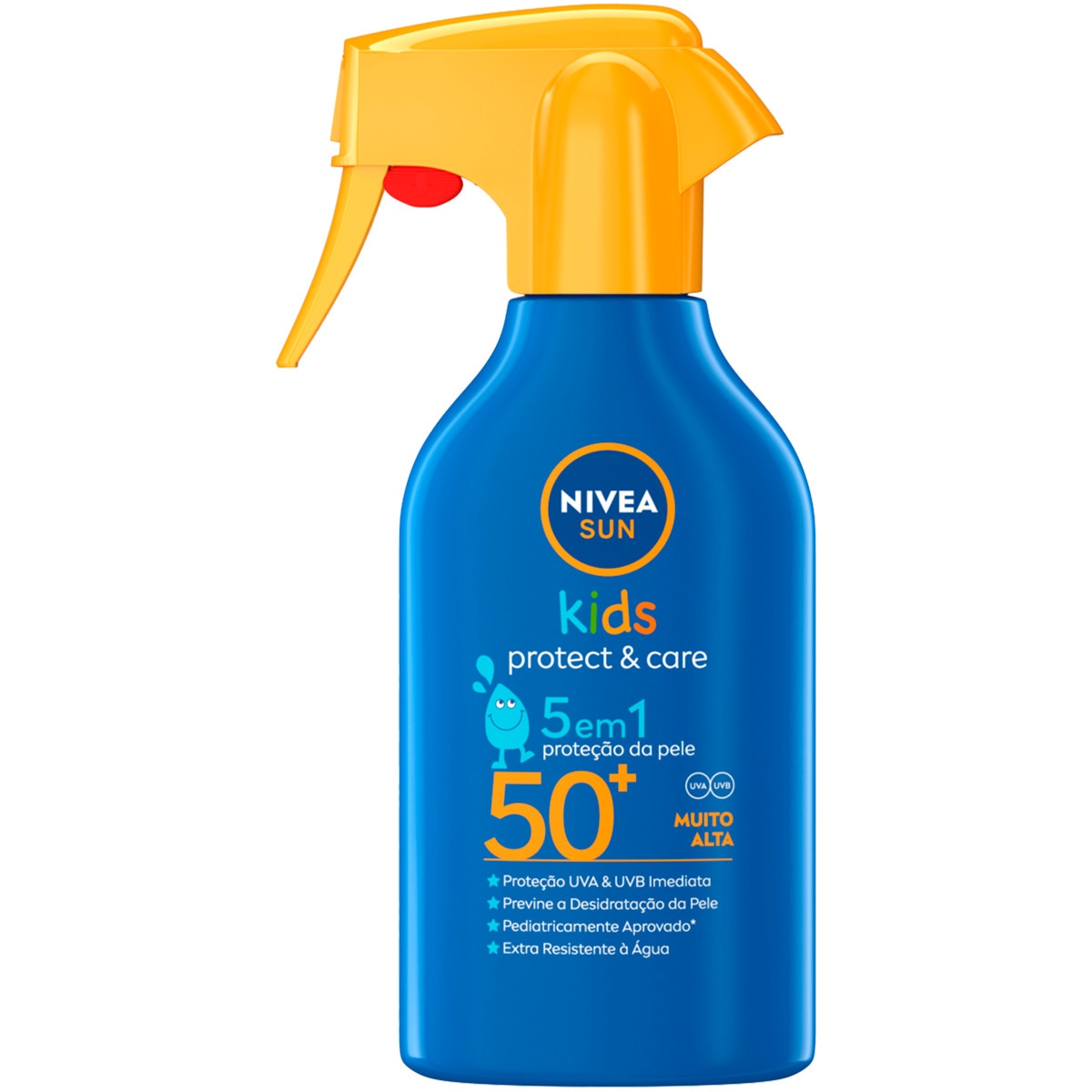 Protetor Solar Infantil Care FP 50 + 5 em 1 Kids Protetor & Care embalagem | 270 ml
