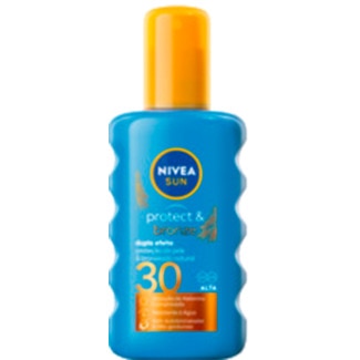 Nivea Protect & Bronze Sun Spray FP30 embalagem 200 ml