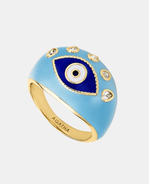 Anillo de la Colección Los Favoritos de Paula  turquesa