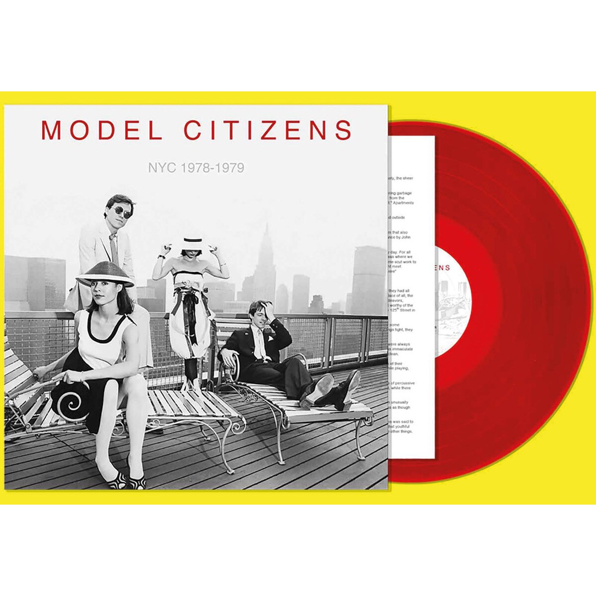 NYC 1978-1979 (Edição Color) (LP-Vinil) Vermelho-2