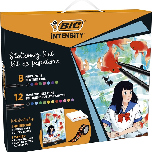 Set creativo intensity manga BIC.