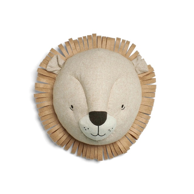 Decoración Mamas and Papas Born to be Wild cabeza de león