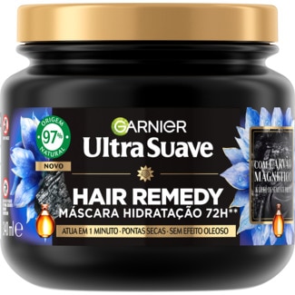 Garnier Ultra Suave Máscara Carvão embalagem 340 ml