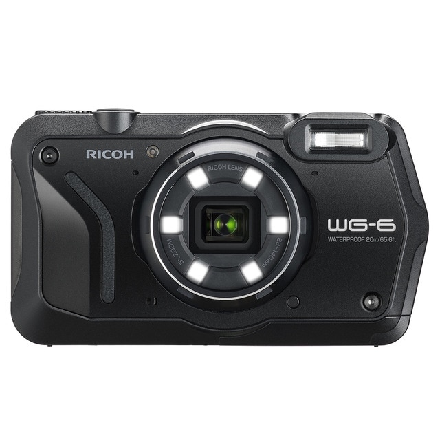 Cámara compacta Ricoh WG-6 negra (Reacondicionado grado A)