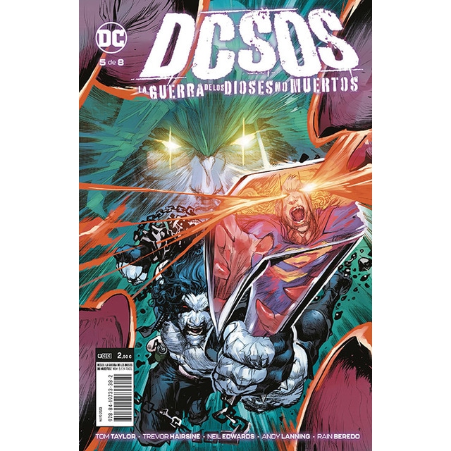 DCsos: La guerra de los dioses no muertos núm. 5 de 8 (Tapa blanda)