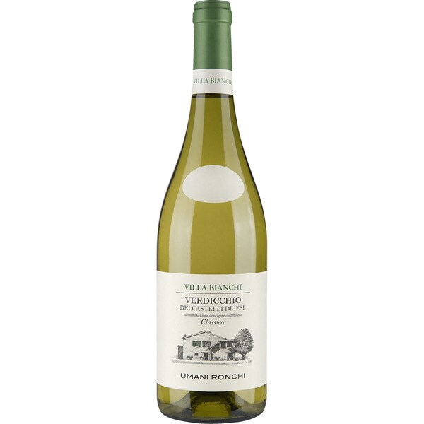 VILLA BIANCHI vino blanco verdicchio de Castelli di Jesi de Italia botella 75 cl