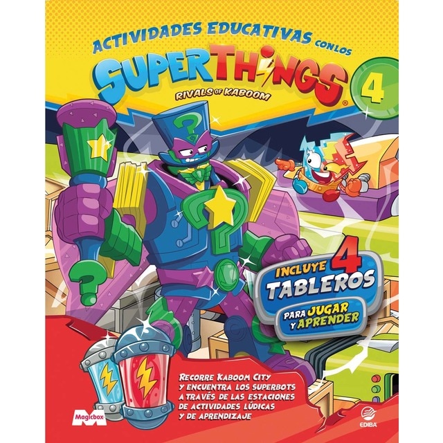 Actividades Educativas con los Superthings - Rescue Force (Tapa blanda)