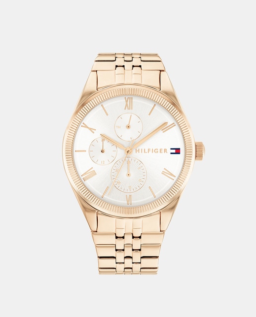 Reloj de mujer Monica 1782593 multifunción de acero rosa