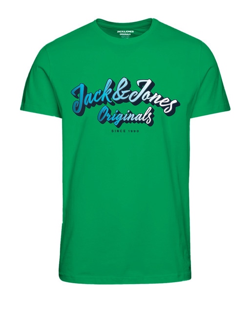 Camiseta manga corta logo de hombre