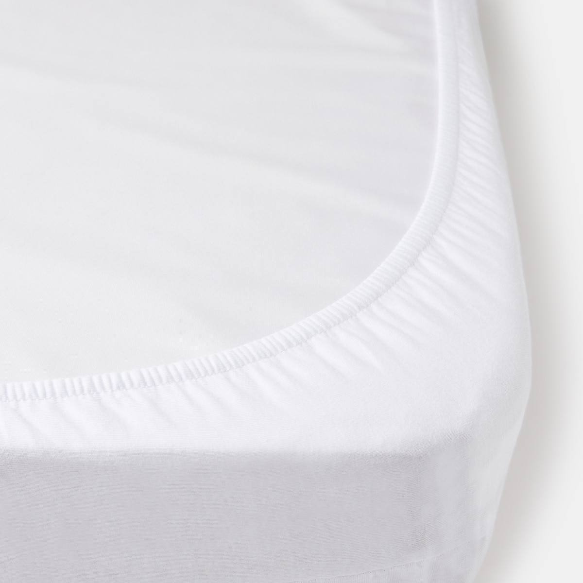Protetor de Colchão Técnico Jersey (Disponível em Várias Medidas) Branco-3