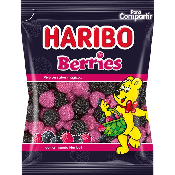 HARIBO Berries caramelos de goma bolsa 200 g