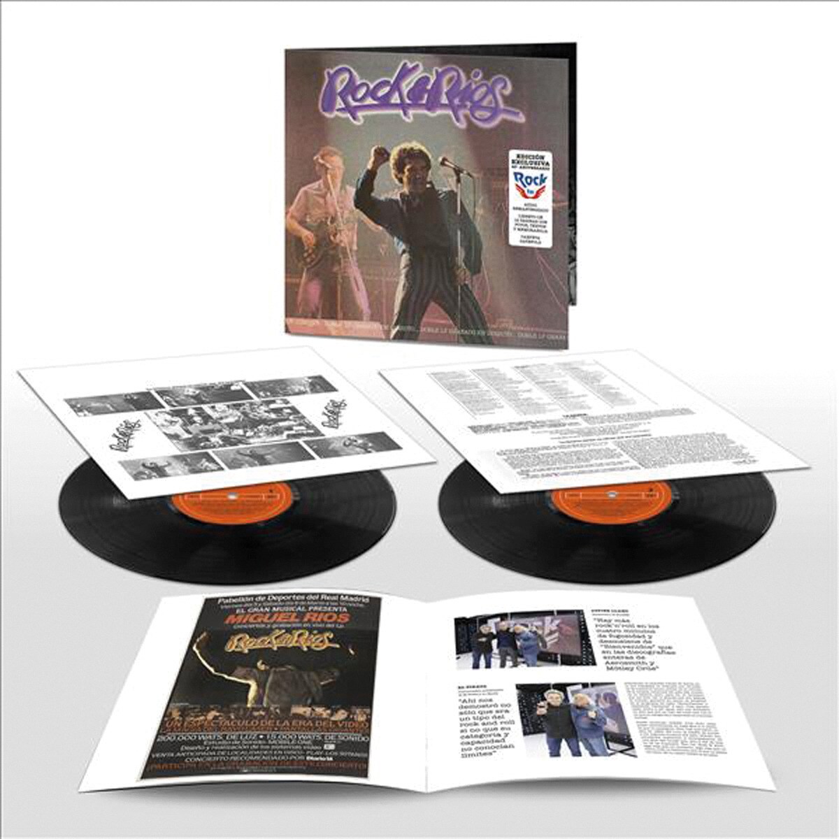 Rock & Ríos (Edição 40º Aniversario Edição ROCKFM) (LP-Vinil) 2