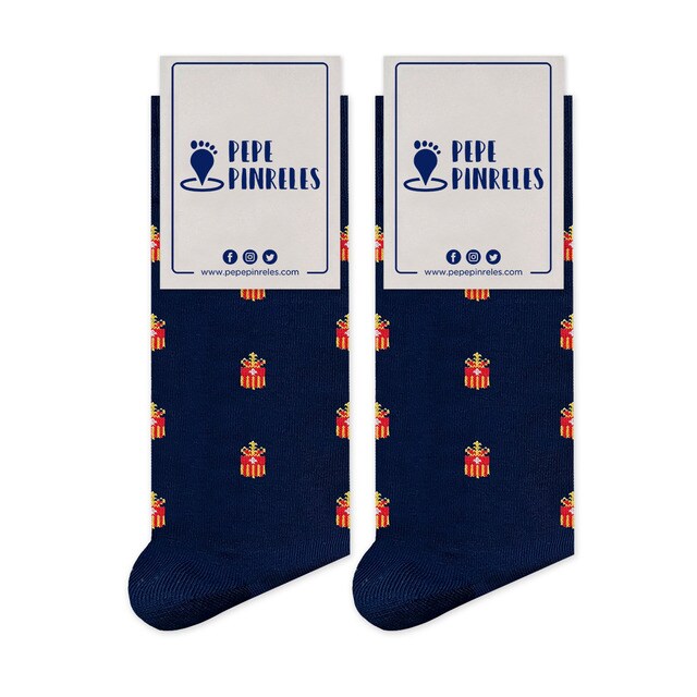 Calcetines Pepe Pinreles escudo mercedario.