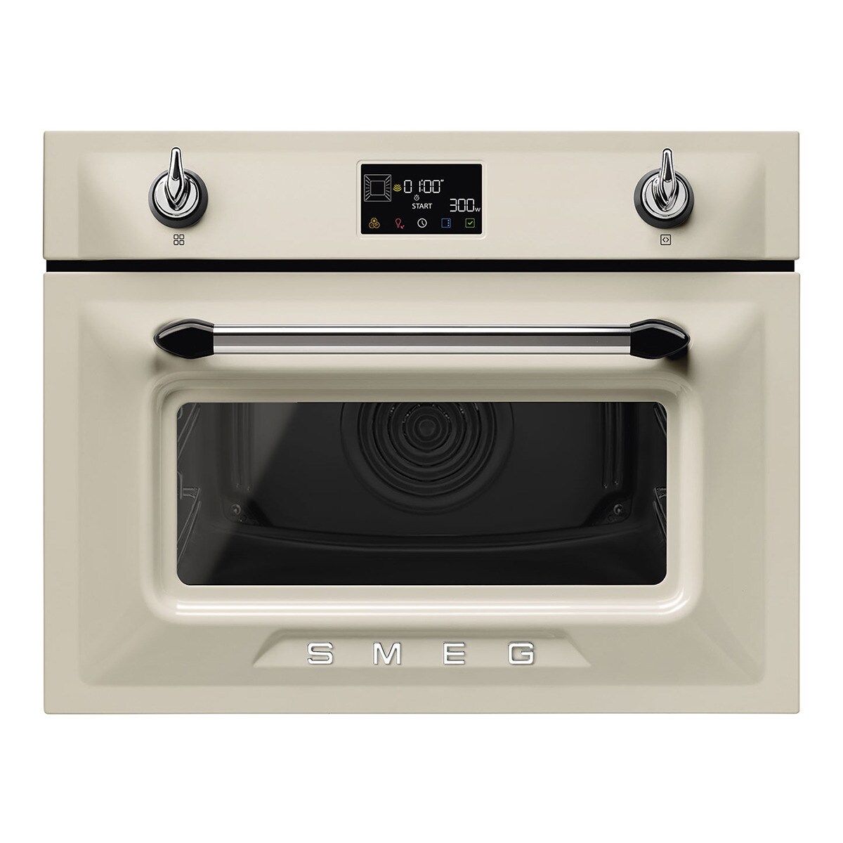 Smeg – Horno compacto Smeg con sistema Vapor Clean – SO4902M1P.