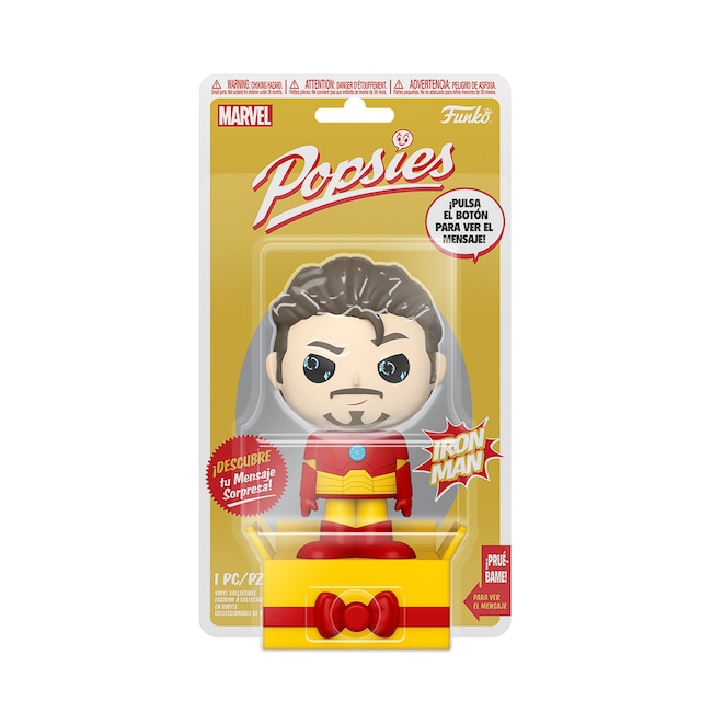 Figura Popsies Iron Man Marvel Iron Man.