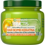 Haarkur intensiv Glatt & Glanz Hair Bomb Keratin Arganöl Schale 320 ml Für schwer zu glättendes Haar Anti-Frizz
