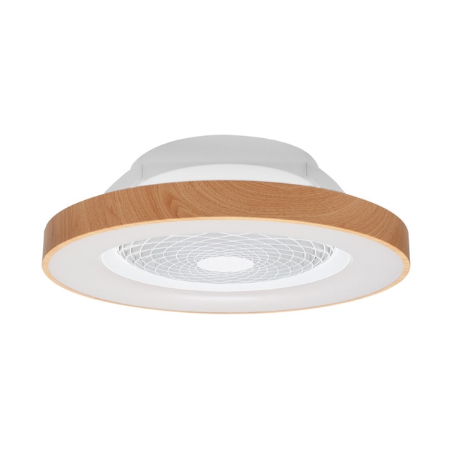 MANTRA – Ventilador de techo con luz LED y Motor DC Tíbet madera Mantra.