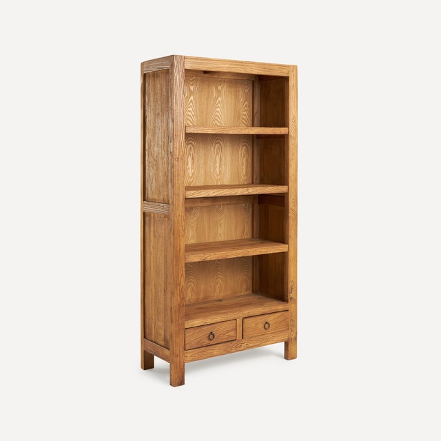 Estantería de madera de olmo reciclado Opium El Corte Inglés