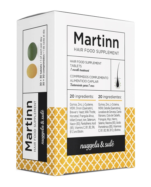 Complemento alimenticio para el cabello Martinn Nuggela & Sulé
