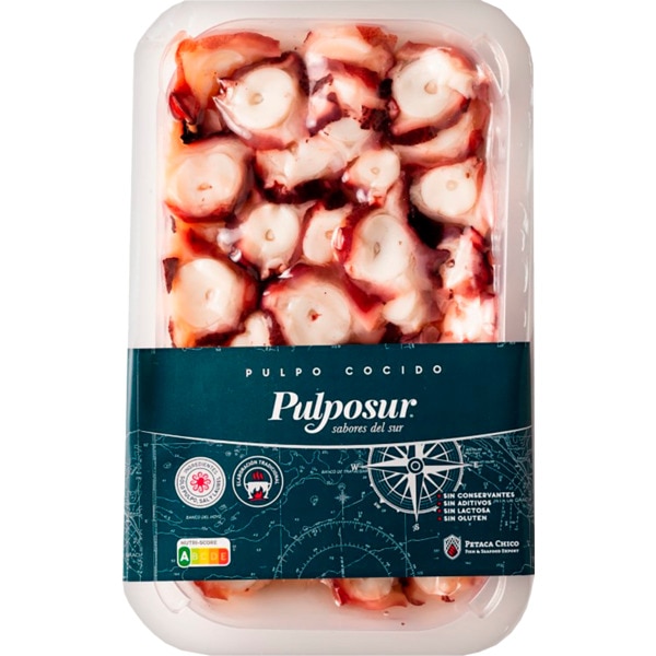 Polvo Cozido Laminado embalagem 200 g