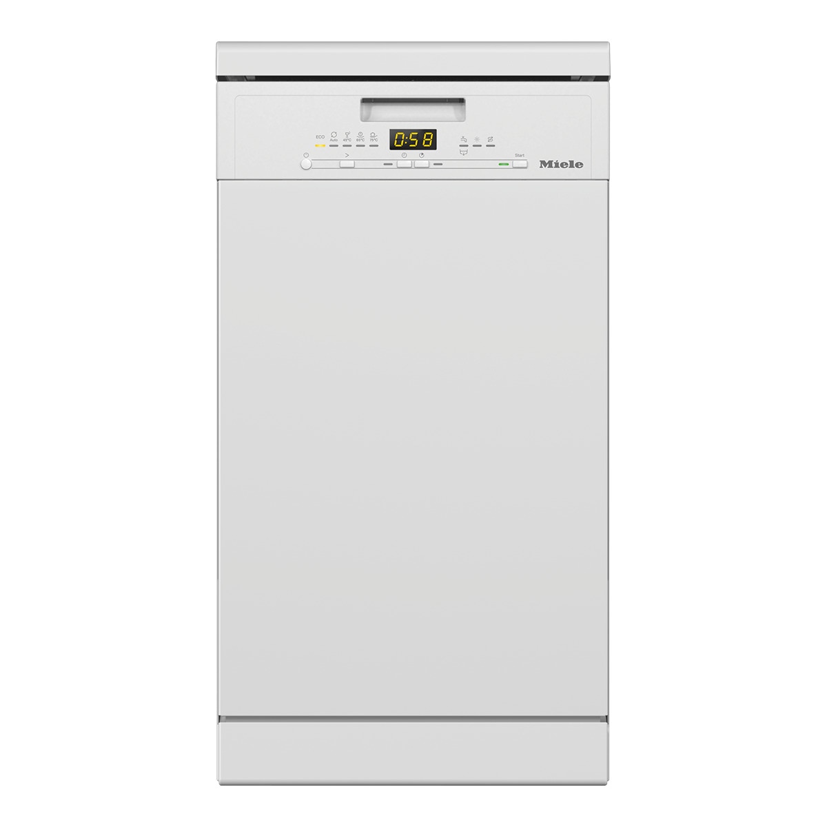 Miele – Lavavajillas Miele 9 servicios, 3º bandeja para cubiertos, 45 cm -G 5540 SC BRWS.