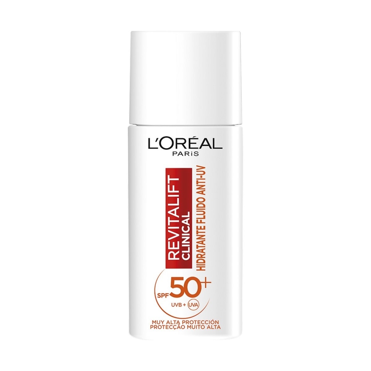 Imagem 0 de Protetor de Rosto Revitalift Clinical com vitamina C SPF 50+ - 50 ml